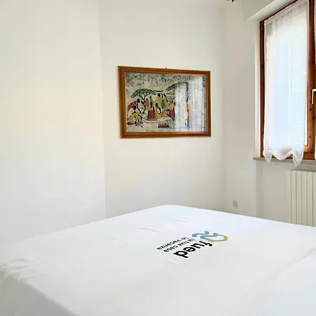 S041 - Sirolo, Trilocale Con Giardino E Garage Apartamento Sirolo